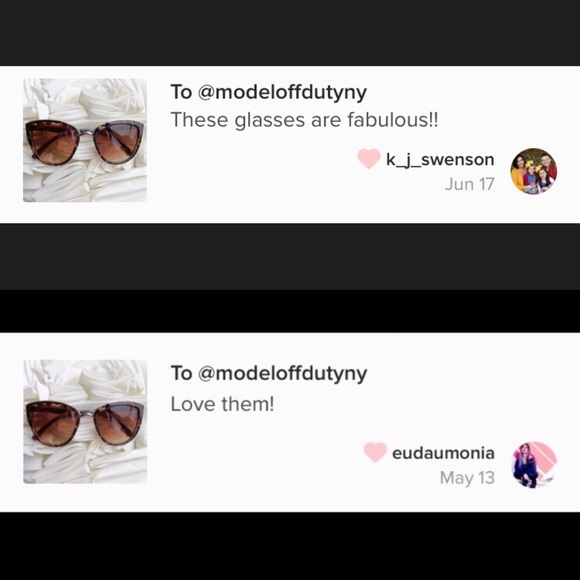 Tortoise Cat Eye Sunglasses With Gold Trim - Picture 4 of 4